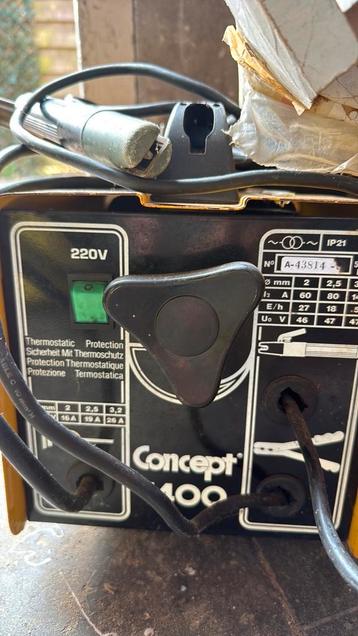 Lasapparaat met electroden. beschikbaar voor biedingen
