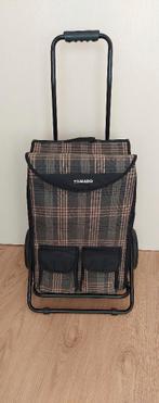 Tomado Boodschappentrolley/wagen, Sieraden, Tassen en Uiterlijk, 30 cm of meer, Zwart, Zo goed als nieuw, 55 tot 75 cm