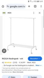 Kledingrek Ikea Riga, Met wielen, Zo goed als nieuw, Ophalen