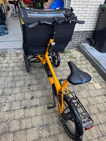 Chike bakfiets elektrisch, Alarm, Geel 2021 beschikbaar voor biedingen