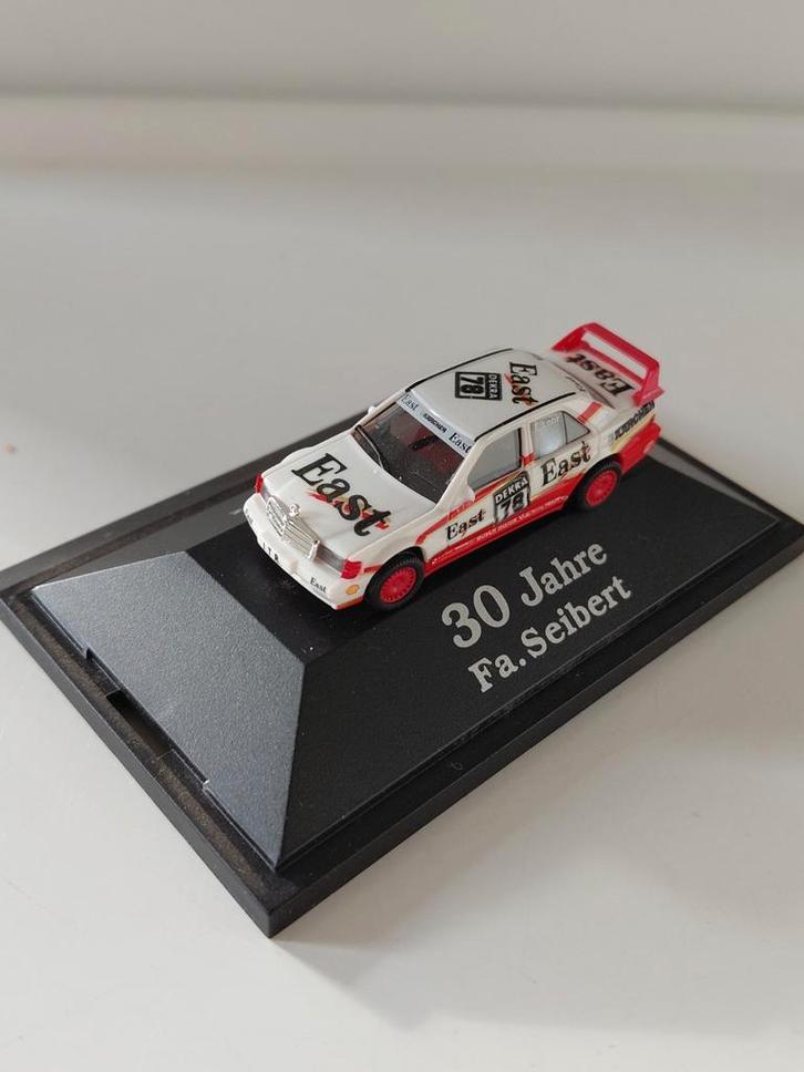 Herpa Mercedes 190 E Evo 2 Ellen Lohr 1:87, Hobby en Vrije tijd, Modelauto's | 1:87, Ophalen of Verzenden