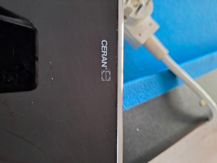 Ceran Elektrische Kookplaat - 4 Zones, Witgoed en Apparatuur, Fornuizen, Gebruikt, Inbouw, Elektrisch, 4 kookzones, Ophalen