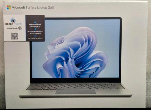 Geseald MICROSOFT Surface Laptop Go 3 - XKQ-00029, Computers en Software, Windows Laptops, Nieuw, 12 inch, SSD, 16 GB, Qwerty