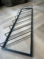 Wijnrek metaal zwart, Huis en Inrichting, Woonaccessoires | Wijnrekken, Ophalen of Verzenden, Zo goed als nieuw, Metaal, 75 cm of meer