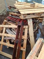 Houten Pallets en Planken - Diverse Houtsoorten, Doe-het-zelf en Verbouw, Hout en Planken, Gebruikt, 25 tot 50 mm, Ophalen of Verzenden