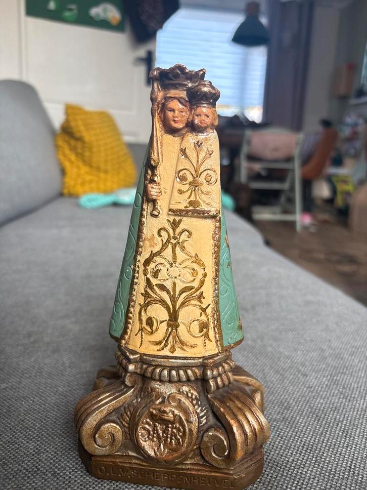 Onze Lieve Vrouw Scherpenheuvel Beeldje, Antiek en Kunst, Antiek | Religie, Ophalen of Verzenden