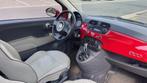 Fiat 500 1.2 Lounge 4-Cilinder Automaat Airco Panorama Histo, Euro 5, Stof, Gebruikt, 1242 cc
