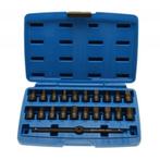 Carterplug Doppenset 3/8" 21 Delig, Auto diversen, Verzenden, Nieuw