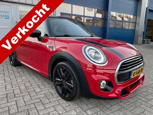 MINI Mini 1.5 Cooper Classic Chili Red JCW Leer Carbon black, Auto's, Mini, Te koop, Cooper, ABS, Airbags, Airconditioning, Alarm