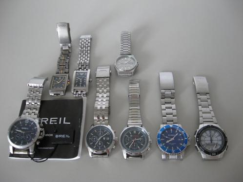 Horloge lot, Sieraden, Tassen en Uiterlijk, Horloges | Heren, Gebruikt, Polshorloge, Citizen, Staal, Staal, Ophalen of Verzenden