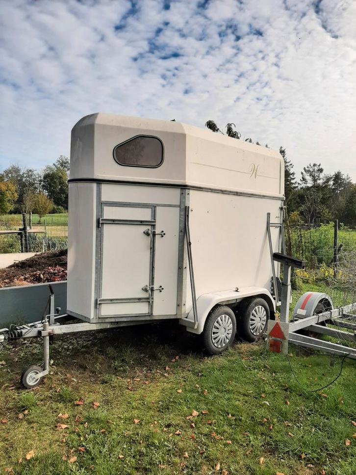 Paardentrailer te koop, Auto diversen, Aanhangers en Bagagewagens, Gebruikt, Ophalen