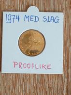 Gouden dukaat 1974 / Medailleslag / oplage 2.000, Setje, Koningin Beatrix, Goud, Overige waardes