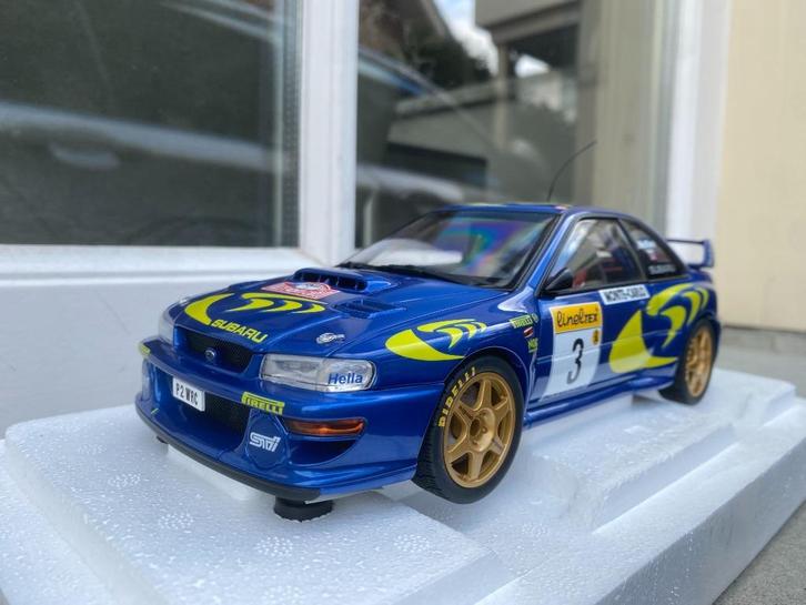 1:18 Subaru Impreza WRC #3 McRae & Grist 1997 Autoart 89790, Hobby en Vrije tijd, Modelauto's | 1:18, Nieuw, Auto, Autoart, Ophalen of Verzenden