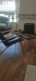 De Sede Vintage Fauteuil met Hocker, Ophalen of Verzenden, Huis en Inrichting