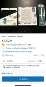 Oplichting actief!!! Kobo libra colour e.a., 8 GB, Touchscreen, Nieuw, Ophalen of Verzenden