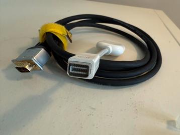Mini DVI naar VGA Adapter + 1.8m VGA Kabel beschikbaar voor biedingen