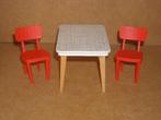 Lundby keukentafel met 2 stoelen, Gebruikt, Ophalen of Verzenden
