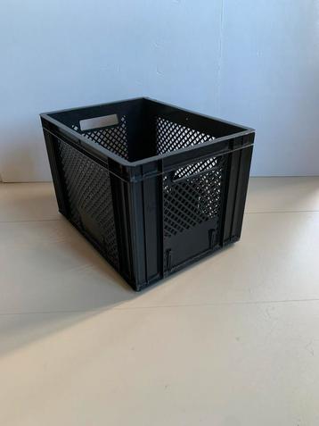 Zwart fietskrat, 40x30x27,5cm beschikbaar voor biedingen