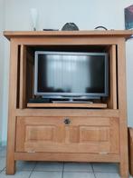 Eiken TV meubel, Huis en Inrichting, Kasten | Televisiemeubels, 100 tot 150 cm, Klassiek Eiken, 100 tot 150 cm, Gebruikt