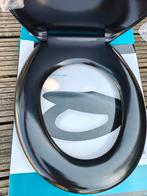 Handson WC bril Fynn Zwart Kunststof, Ophalen of Verzenden, Nieuw, Toilet