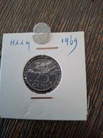Kwartje uit 1969. In houdertje, Ophalen of Verzenden, Koningin Juliana, 25 cent, Losse munt
