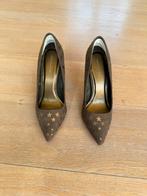 Dames schoenen met hak maat 38, Ophalen of Verzenden, Zo goed als nieuw, Bruin