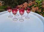 6 kristallen likeur-glaasjes, Huis en Inrichting, Ophalen, Glas, Overige stijlen, Glas of Glazen