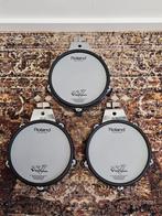 3x Roland PD-85 Snare Tom Pad | Gaasvel | Drumstel, Gebruikt, Klaus-Michael Kuehnelaan 13, 2440 Geel, België, Drums of Percussie