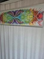 Kleurrijke Ets op Metaal, Antiek en Kunst, Ophalen