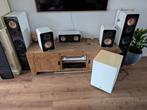 Teufel ULTIMA 40 Surround 5.1-Set + Yamaha RX-S601D, Ophalen, Yamaha, Zo goed als nieuw, 120 watt of meer