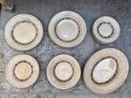 Oude serviesdelen Villeroy en Boch beboterd Old Abbey Ware, Ophalen of Verzenden, Zo goed als nieuw, Bord