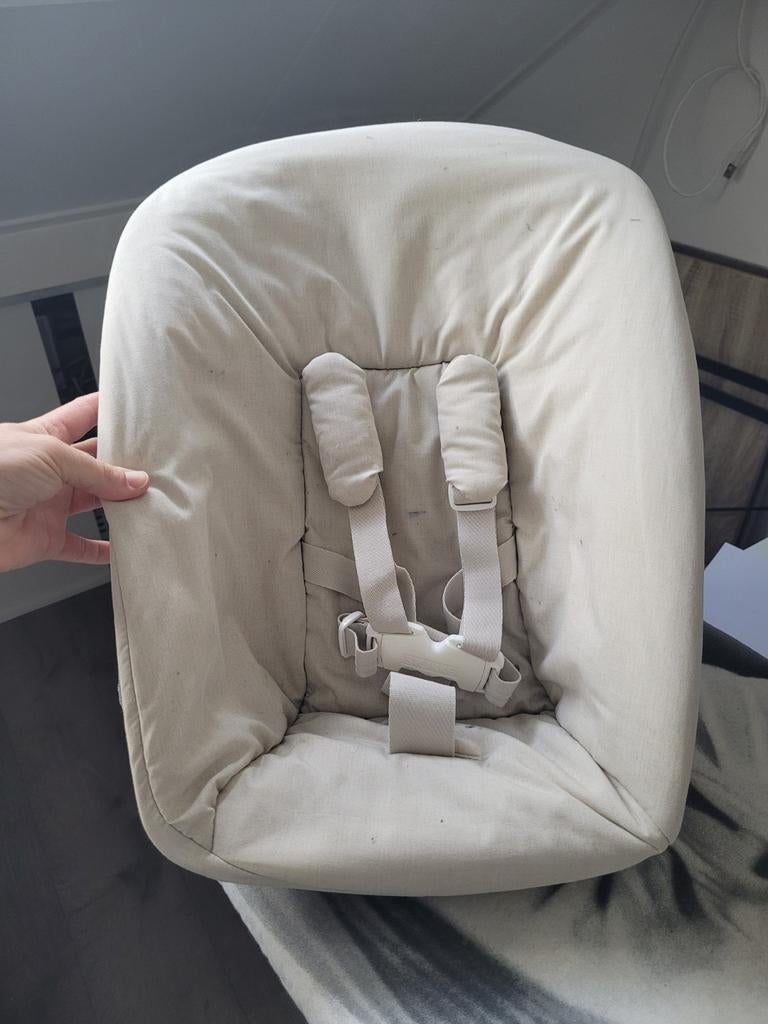 Stokke Tripp Trapp Newbornset - Nette Staat, Kinderen en Baby's, Kinderstoelen, Ophalen, Gebruikt, Meegroeistoel, Gordel(s)