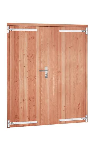 Dubbele deur Red class/douglas incl. beslag beschikbaar voor biedingen