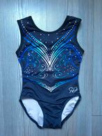 Turnpakje S&D maat 116/122/128, Sport en Fitness, Turnen, Blauw, Zo goed als nieuw, Turnpak(je), Kindermaat 122 t/m 140