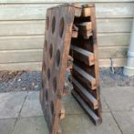 Houten wijnrek voor 24 flessen, Ophalen, Gebruikt, 15 tot 25 flessen, 75 cm of meer