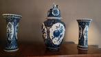 3-delig kaststel Delfts Blauw, Antiek en Kunst, Ophalen