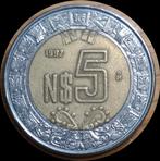 282# Mexico 5 New Pesos 1992 km552, Ophalen of Verzenden, Midden-Amerika