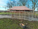 Grote partytent 6x4 meter - gebruikt, Tuin en Terras, Partytenten, Gebruikt, Opvouwbaar, Partytent, 4 tot 6 meter