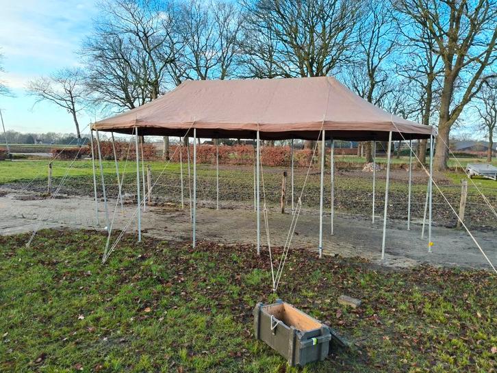 Grote partytent 6x4 meter - gebruikt, Tuin en Terras, Partytenten, Gebruikt, Partytent, 2 meter of meer, 5 tot 8 meter, 4 tot 6 meter