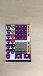 Lego 375 Geel Kasteel (ALLEEN STICKERVEL VERSIE 3), Ophalen of Verzenden, Nieuw