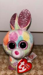 Orginele ty glitter oog knuffel, Ophalen of Verzenden, Zo goed als nieuw, Konijn