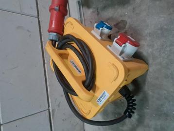 Mennekes 6x bouwverdeelkast 16amp 400v (NIEUW)  beschikbaar voor biedingen