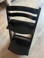 Zwarte Tripp Trapp stoel van Stokke, Ophalen, Gebruikt, Meegroeistoel