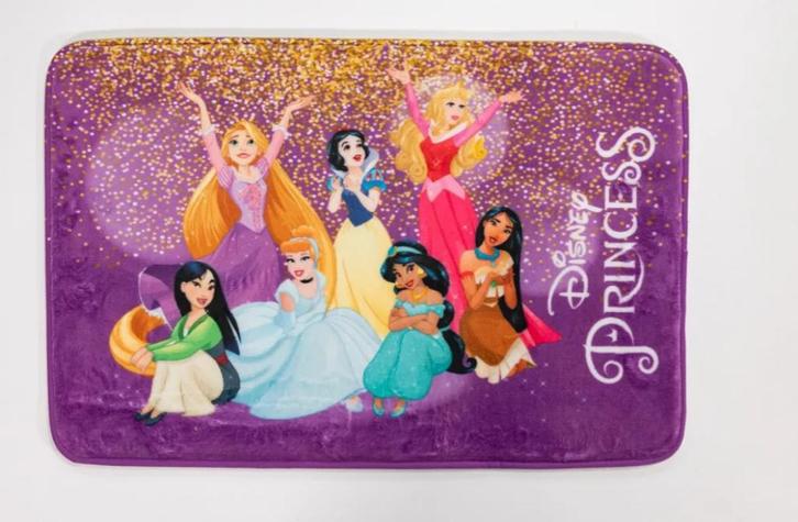 Disney Princess Badmat / Vloerkleed Kinderkamer, Huis en Inrichting, Badkamer | Badtextiel en Accessoires, Nieuw, Badmat, Paars