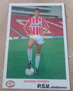 Spelerskaart Gheorghe Popescu PSV, Ophalen of Verzenden, Zo goed als nieuw, PSV, Spelerskaart