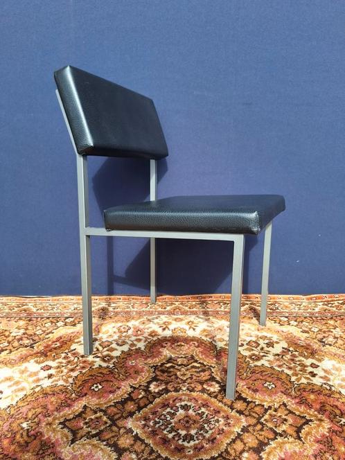 Vintage design stoel, bureau stoel, Cees Braakman pastoe, Huis en Inrichting, Stoelen, Gebruikt, Eén, Metaal, Zwart, Ophalen of Verzenden