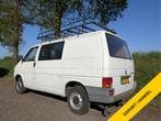 Volkswagen Transporter 1.9TD 292 T800 Dubbele Cabine Trekhaa, Auto's, Voorwielaandrijving, Stof, Zwart, 4 cilinders