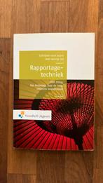 Jaap de Jong - Rapportagetechniek, Verzenden, Zo goed als nieuw, Jaap de Jong; Christine Swankhuisen; Bas Andeweg; Rien Elling