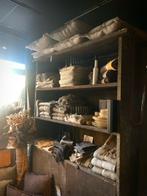 SCHAPPENKAST uit OLD FARM serie v. AURA PEEPERKORN in SALE, Met deur(en), 100 tot 150 cm, Landelijk, stoer, sober, Teakhout