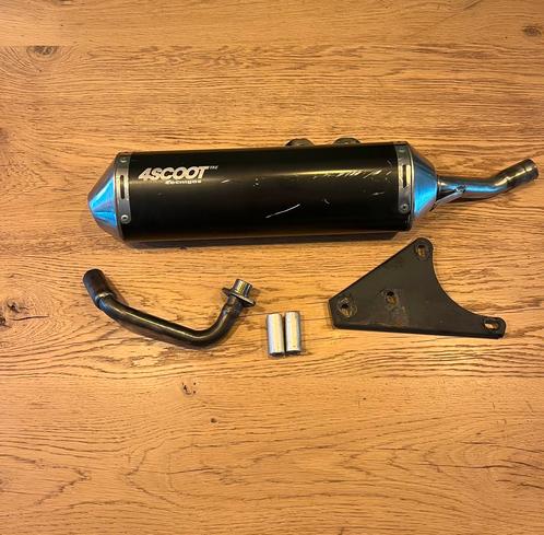 Uitlaat Technigas 4Scoot uitlaat, Fietsen en Brommers, Brommeronderdelen | Scooters, Zo goed als nieuw, Piaggio, Uitlaat, Ophalen of Verzenden
